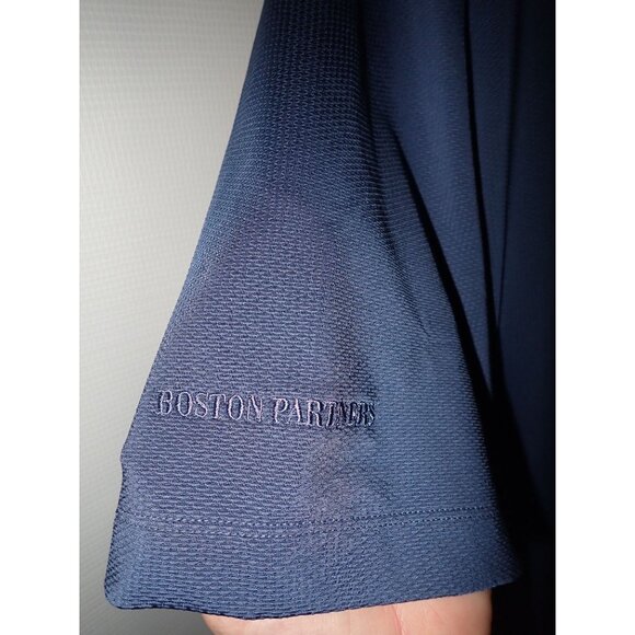 Nike Golf Tour Performance Shirt Mens XXL Dri-Fit Blue Boston Partners Polo - Picture 4 of 6